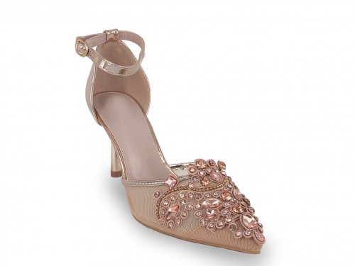 STILETTO PARA FIESTA CON CRISTALES.