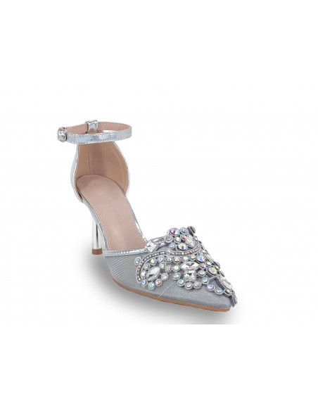 STILETTO PARA FIESTA CON CRISTALES.